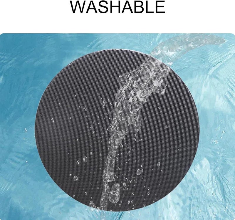 كلاراكو قرص نقل دوار 360 درجة، قرص نقل وزن قابل للحركة لكبار السن باللون الأسود - Image 3