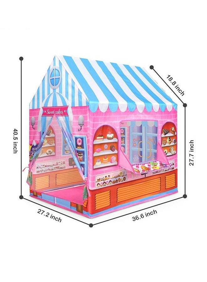 Kid's Pastry House Game Tent, Game Interaction, Party Camping  - Image 3