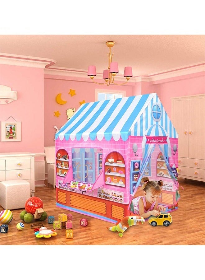 Kid's Pastry House Game Tent, Game Interaction, Party Camping  - Image 1