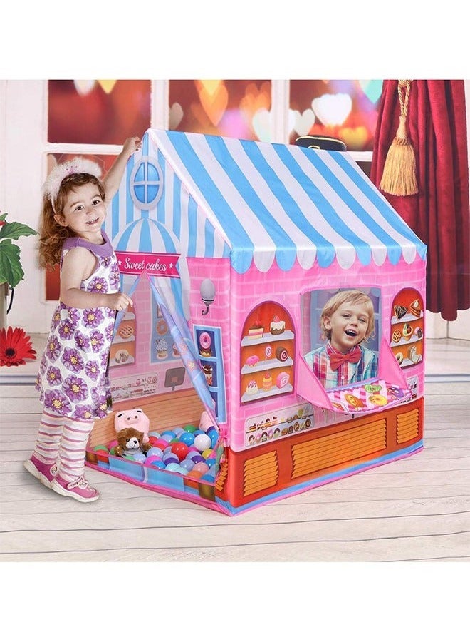 Kid's Pastry House Game Tent, Game Interaction, Party Camping  - Image 2
