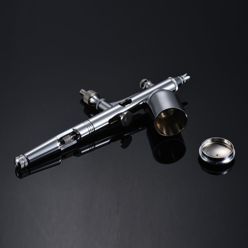 Trigger Spray Pen 0.30mm Nozzle 13cc High Capacity Gravity Feed Spraying Pen - Double Action Trigger Control Fine Atomization 3D Printing Model Painting Pen for Large Area Painting - Image 2
