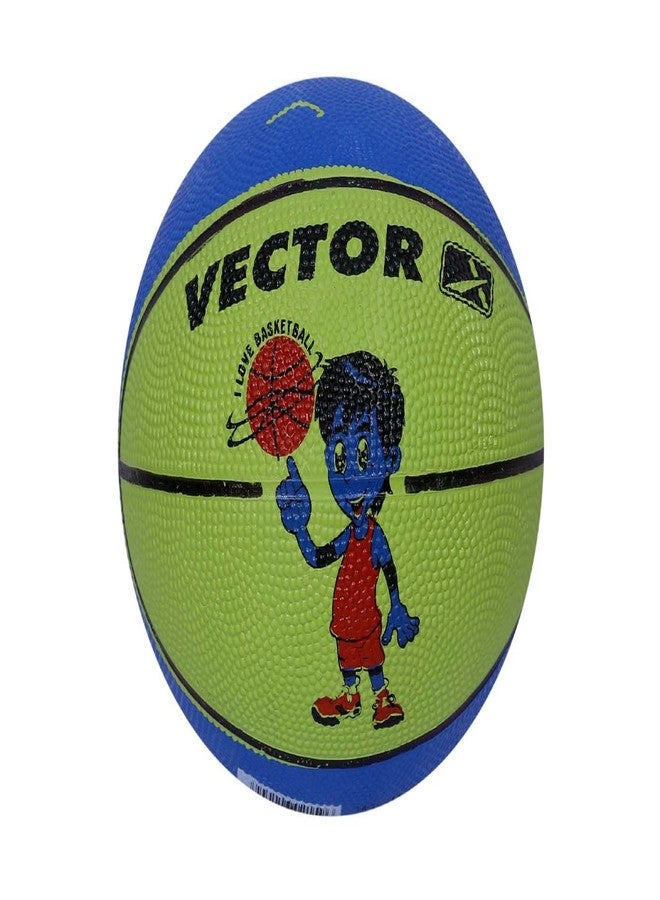 Vector X Toon Basketball, Men's Size 3 (Blue/Green) - Image 1