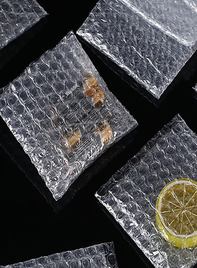 BFLCTTBD 100 Pcs 4 X 4 Inch Clear Bubble Pouches Bag Protective Bubble Wrap Bubble Out Bags For Shipping Moving Cushion Wrap For Packing - Image 4
