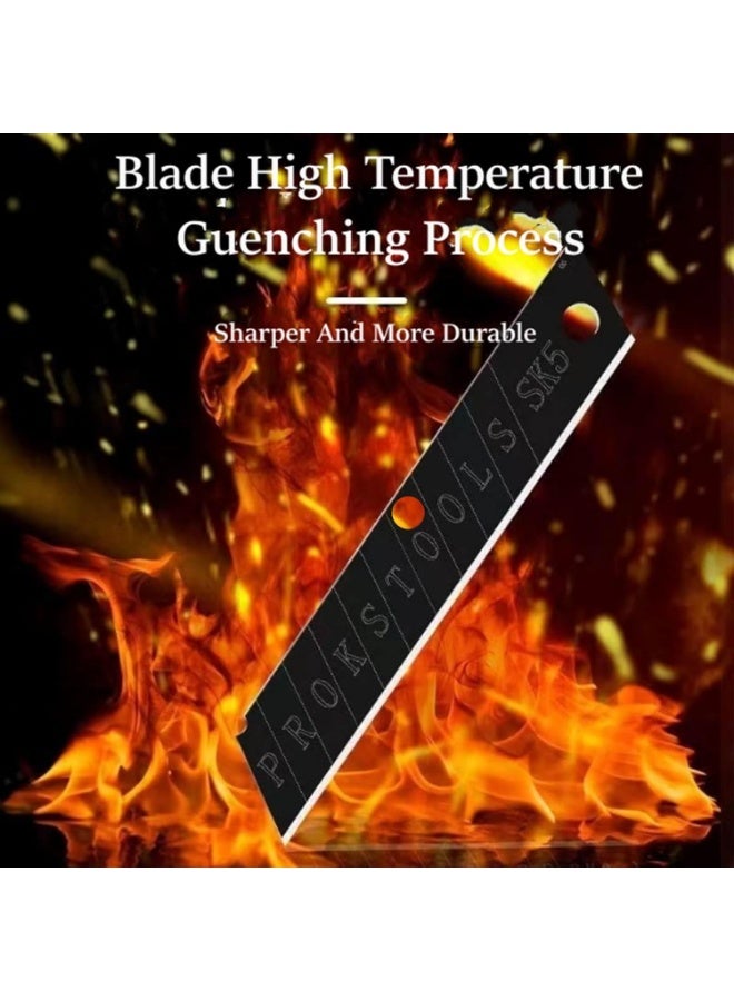 6-in-1 Mutipurpose Utility Knife, Heave Duty Full Stainless Steel, Retractable Knives Letter Cutter Can Opener Dimensions Measuring , Portable Utility Knives For Kitchen Multi-functional Extended Razor Knife for Office, Home,School - Image 5