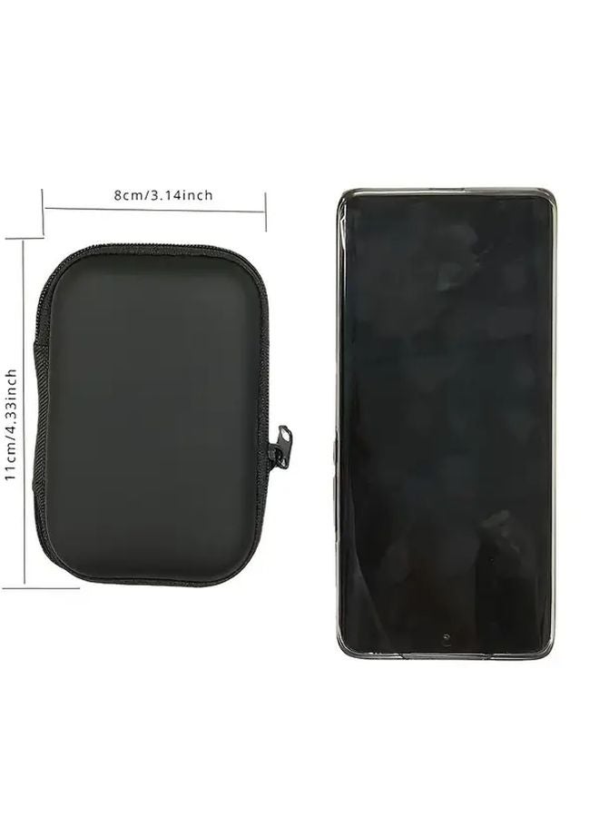 Blue Portable Anti Fall Cable Management Box with Zipper Closure - Image 5