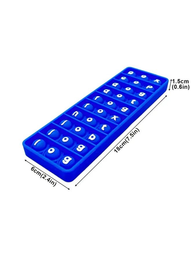 5 قطع مجموعة ألعاب الكلمات CVC مع ألعاب البوب وبطاقات تعليمية لتعليم القراءة موارد تعليمية - Image 3