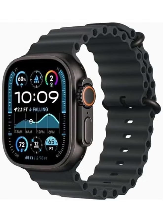 Crown 20 Smart Wrist Watch with 2.2-Inch Display and 2 Interchangeable Straps - Red and Black - Image 1