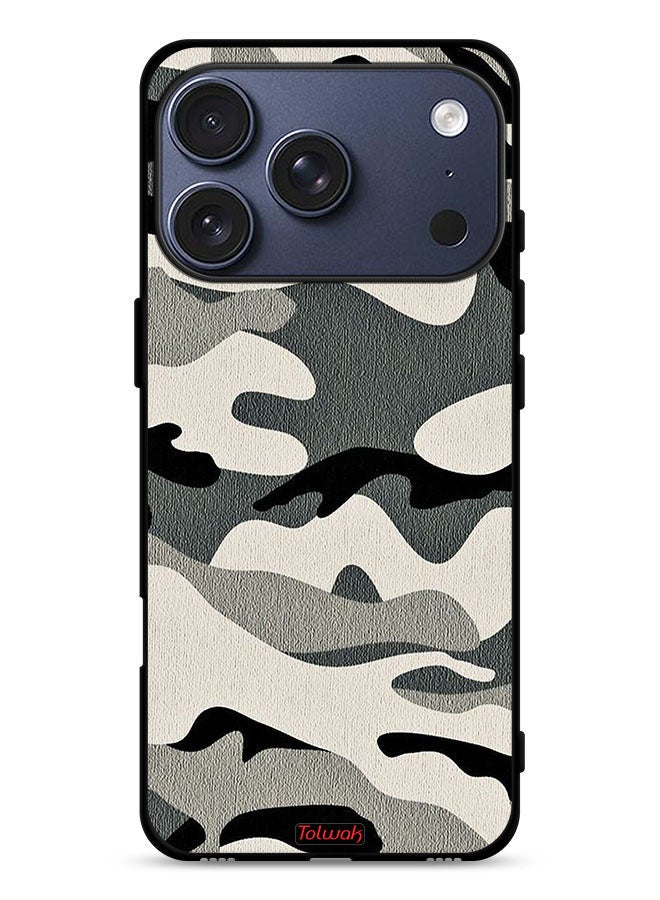 Tolwak Apple iPhone 17 Pro Protective Case Cover Camouflage - Image 1