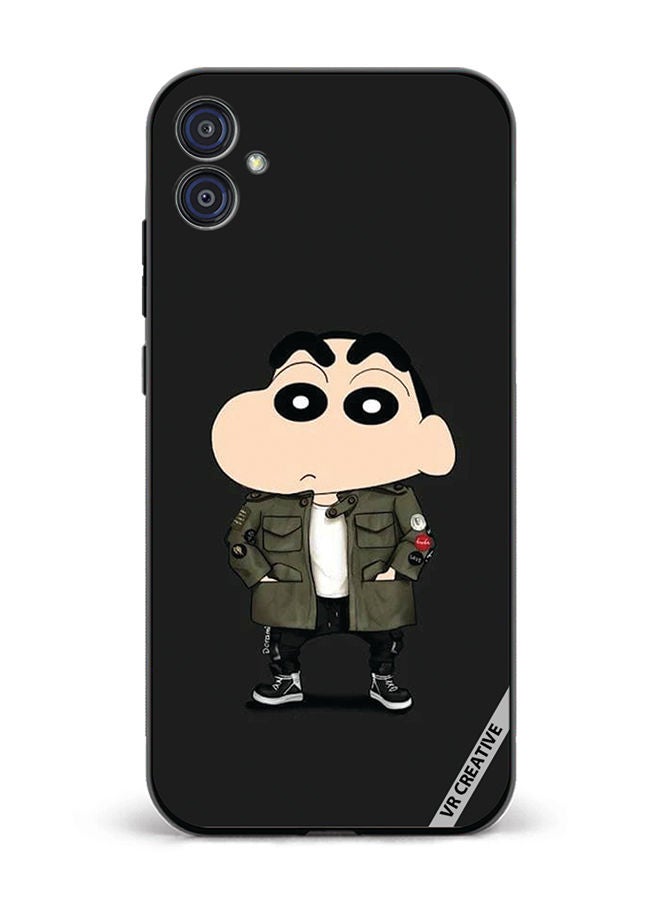 VR CREATIVE Protective Case Cover For Samsung Galaxy M04/F04 Shinchan Design Multicolour - Image 1
