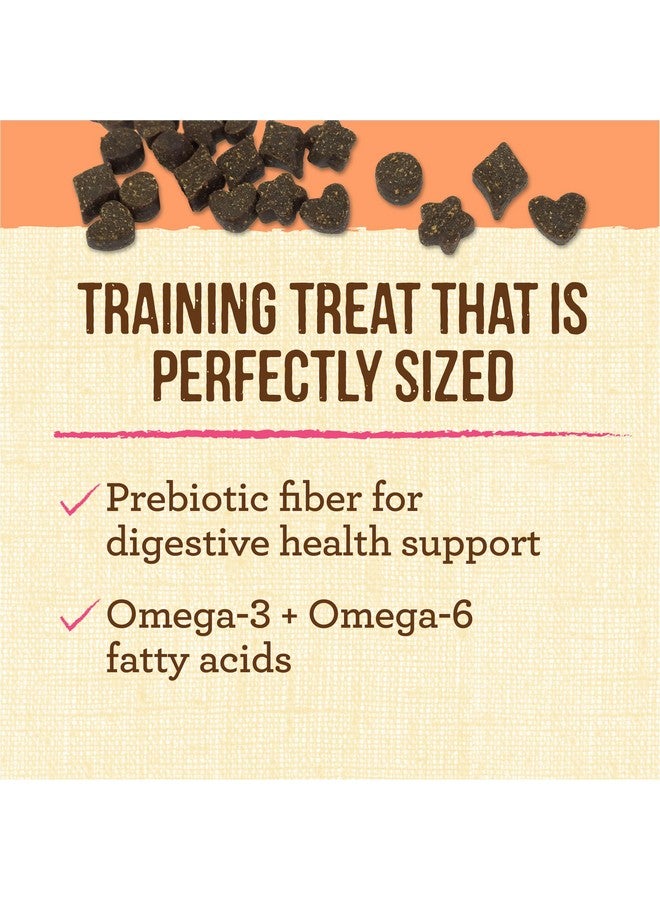 ميريك مكافآت Lil' Plates الخالية من الحبوب للكلاب الصغيرة، مكافآت تدريب طبيعية للكلاب الصغيرة، وصفة سمك السلمون الصغير - كيس 5 أونصة - Image 2