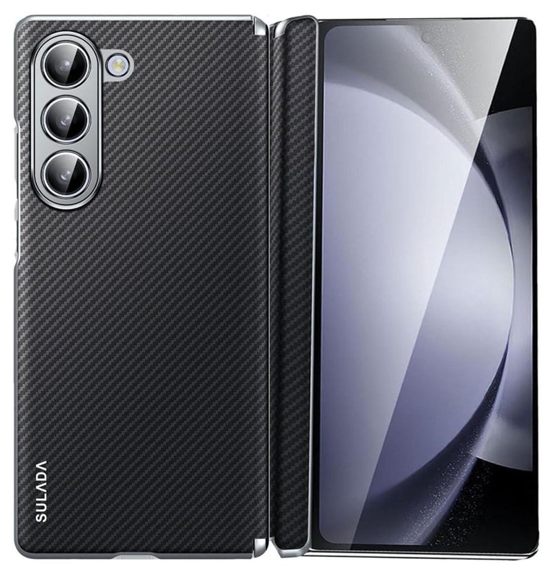 اووكاي جراب مغناطيسي لهاتف Samsung Galaxy Z Fold 7، يدعم MagSafe، جراب واقٍ صلب للغاية من البولي كربونات، جراب واقٍ مقاوم للخدش والصدمات مع شحن لاسلكي (أسود) - Image 1