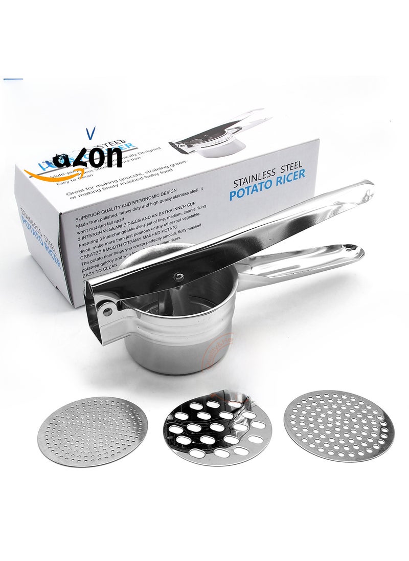 Generic Stainless Steel Potato Masher Manual Juicer 