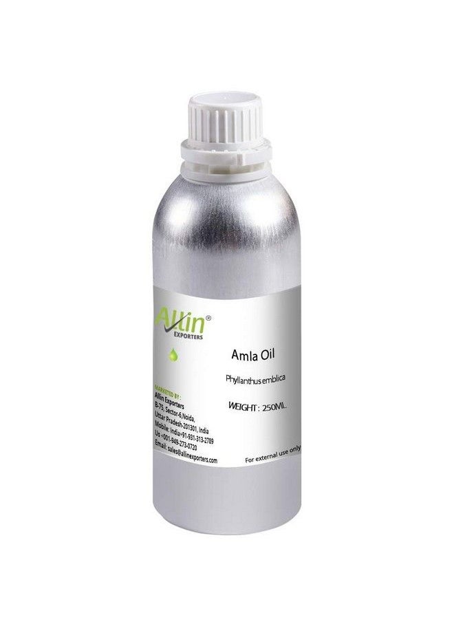 Allin Exporters Amla Oil 250 Ml 100% Natural Perfect Hair Oil For Shiny Healthy Strong & Beautiful Hair.  - Image 1