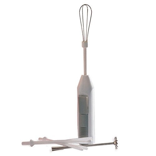 Norpro Cordless Mini Mixer, 5 Piece Set, One Size, White - Image 1