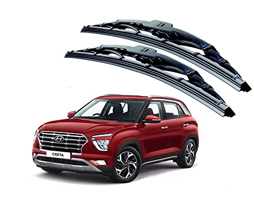 Auto E-Shopping Replacement Car Wiper Windshield Blades for Hyundai Creta Size 26 16 Set of 2 Pieces - Image 1