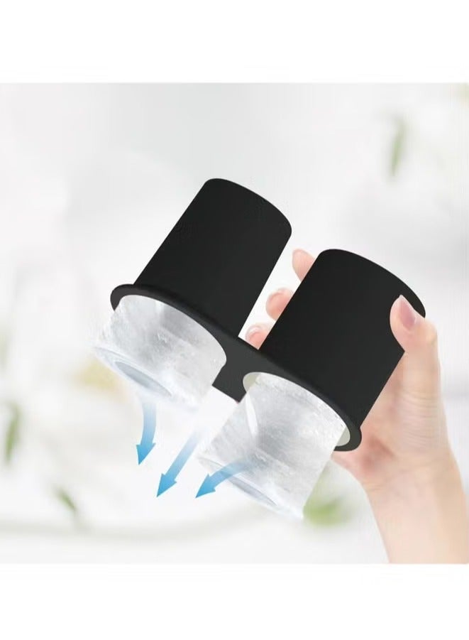 Arabest Ice Cube Tray Silicone for Stanley Cup 30 oz and 40oz, Cylinder Ice Cube for Stanley Cup 30 oz and 40oz, Ice Trays for Freezer with Lid, Tumbler Ice Molds for Drinks,Coffee - Image 4