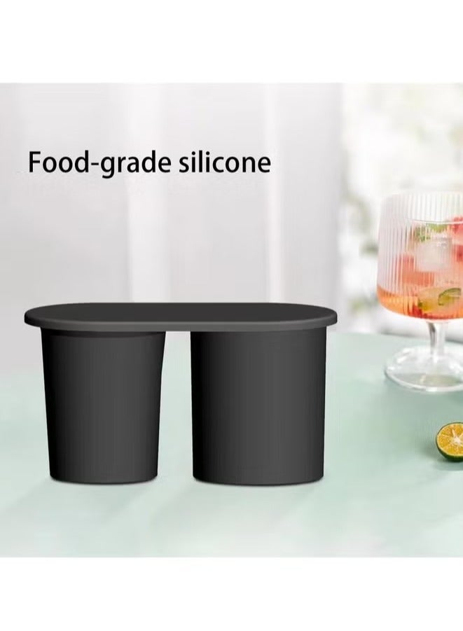 Arabest Ice Cube Tray Silicone for Stanley Cup 30 oz and 40oz, Cylinder Ice Cube for Stanley Cup 30 oz and 40oz, Ice Trays for Freezer with Lid, Tumbler Ice Molds for Drinks,Coffee - Image 3