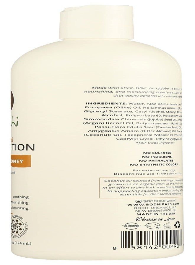 BODHI HANDMADE SOAP Almond Honey Body Lotion, 16 FZ - Image 5