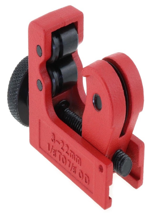 LUORNG Mini Arrow Cutter 3-22mm Archery Pipe Tube Cutting Carbon Wood Shaft Off Saw Tool, Red - Image 2