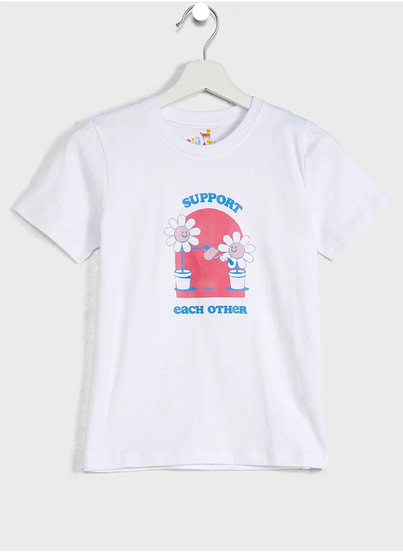 Pinata Girls T-Shirts & Pyjama Nightwear Set
