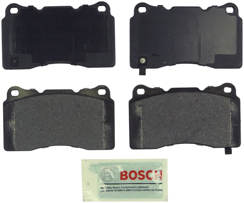 BOSCH BE1001 Blue Semi-Metallic Disc Brake Pad Set - Compatible With Select Buick, Cadillac, Chevrolet, DeTomaso, Dodge, Ford, Hyundai, Maserati, Mitsubishi, Pontiac, Saab, SRT, Subaru, Volvo - Image 4