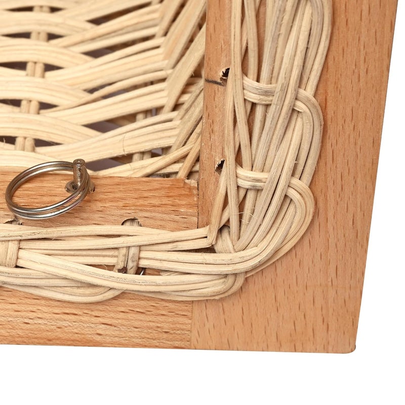 KYNE KYNE Wicker Basket for Kitchen with Wooden ChannelsRunners Pull out Cane Storage for Vegetables Fruits Durable EasytoClean Cabinet Organizer for Kitchen 16 W X 20 L X 8 H  - Image 5