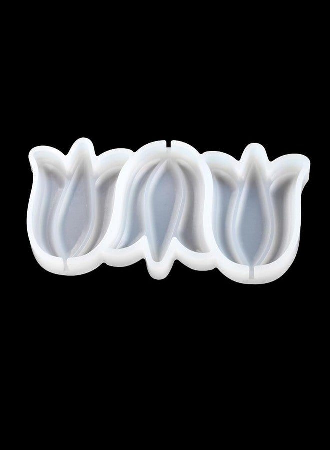 mostsom Weihnachten Tulip Flower Design Lollipop Silicone Mold DIY Easter Chocolate Candy Fondant Mould Cake Decorating Tool 2pcs (I_Weihnachten Tulip Flower) - Image 3