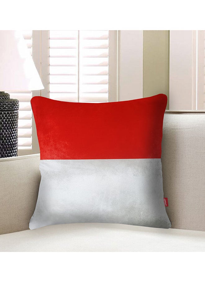 Vellato - World Cup 2022 Home Decor Velvet Cushion Cover Poland Decorative Velvet Pillow Home Decor Wysada 45 x 45 CM - Image 1