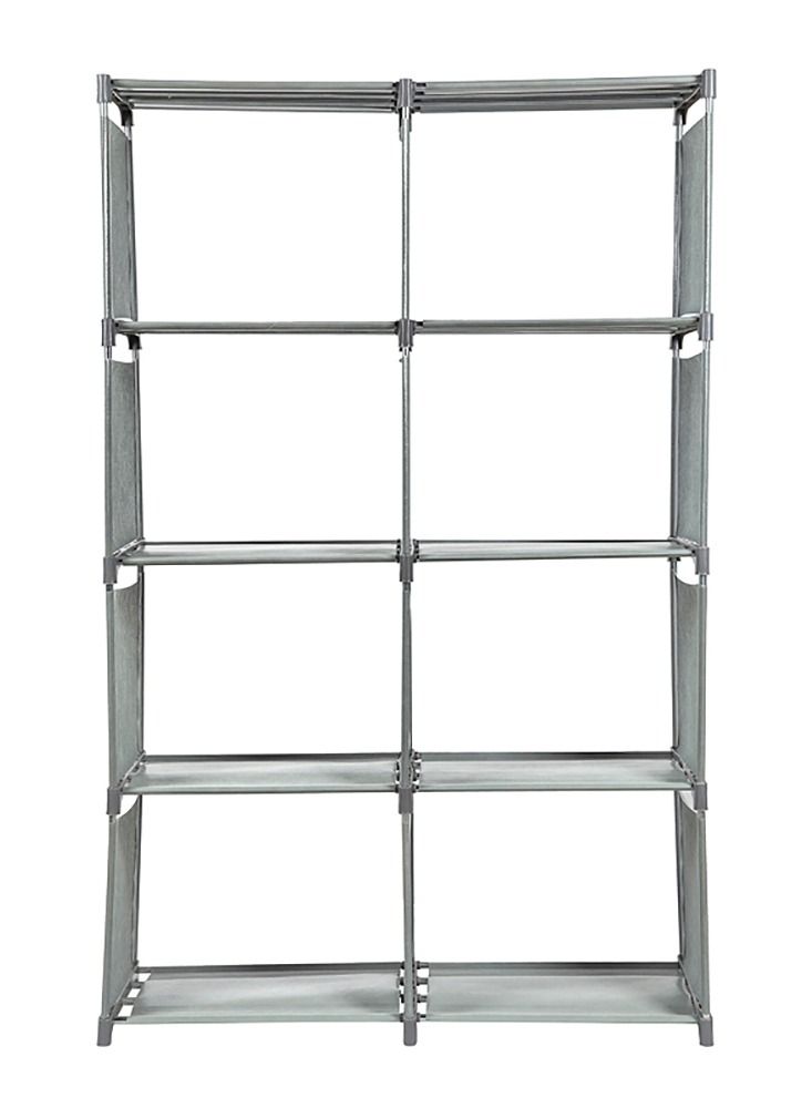 شاربدو رف كتب مزدوج الصف ثمانية الإطار - Image 1