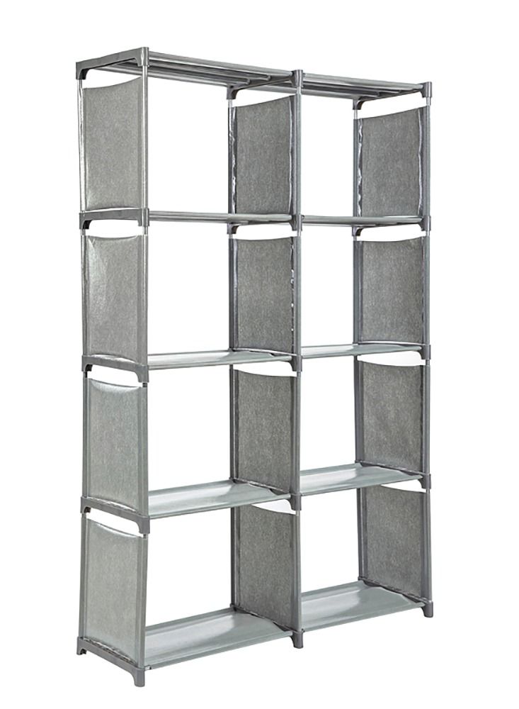 شاربدو رف كتب مزدوج الصف ثمانية الإطار - Image 2