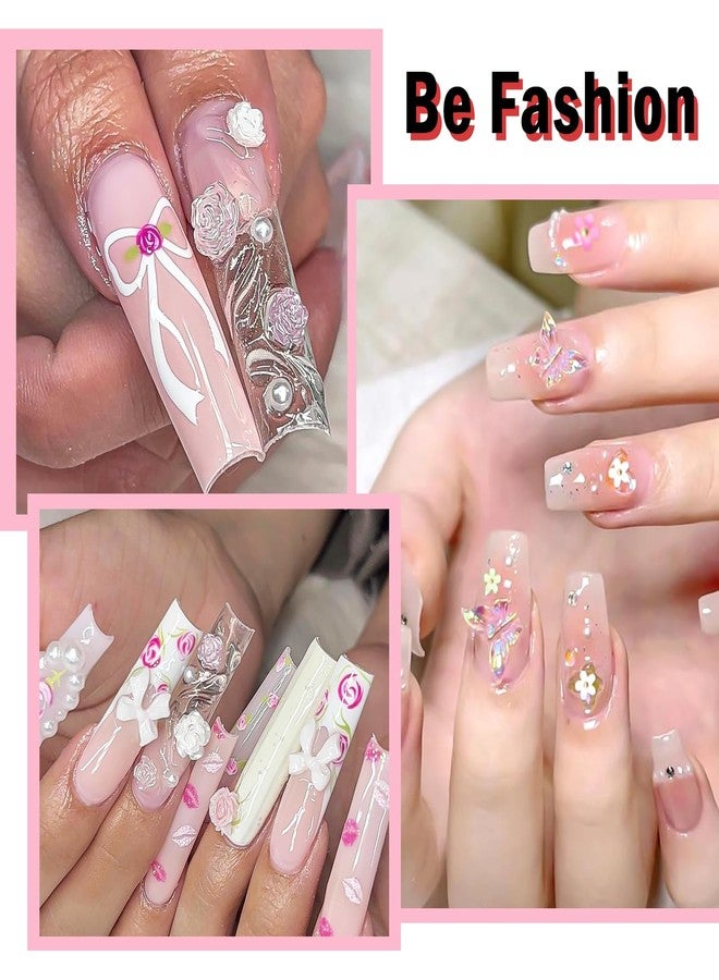 LifexTol زينة أظافر لايفيكتول 500 قطعة للنساء - جواهر الأظافر - كريستالات لتزيين الأظافر - F - Image 4