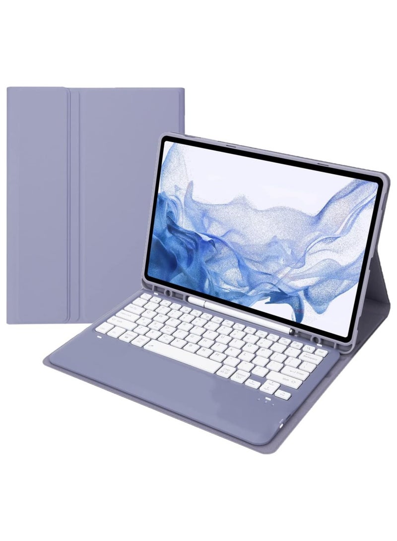 general Samsung Galaxy Tab S9 Ultra 14.6 inch 2023 Keyboard Case with Pen holder Protective case For Tab S9 Ultra 14.6'' - Image 2