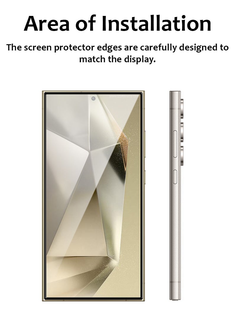 Case Up - Screen Protector For Samsung Galaxy S22 Ultra 9H Hardness Tempered Glass Film, Bubble Free Easy Installation, Full Coverage, Anti Scratch And Touch Sensitive - Image 1