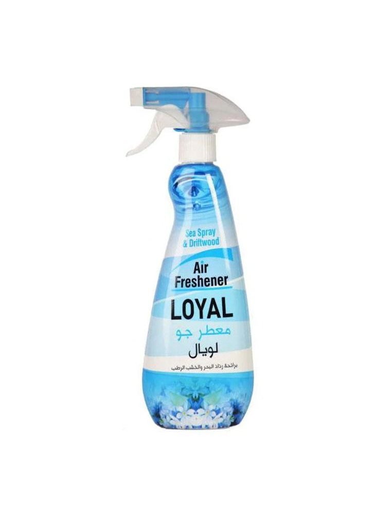 Loyal Sea Spray & Driftwood Fragrance Air Freshener For Home, Office, Inside Car, 450ml