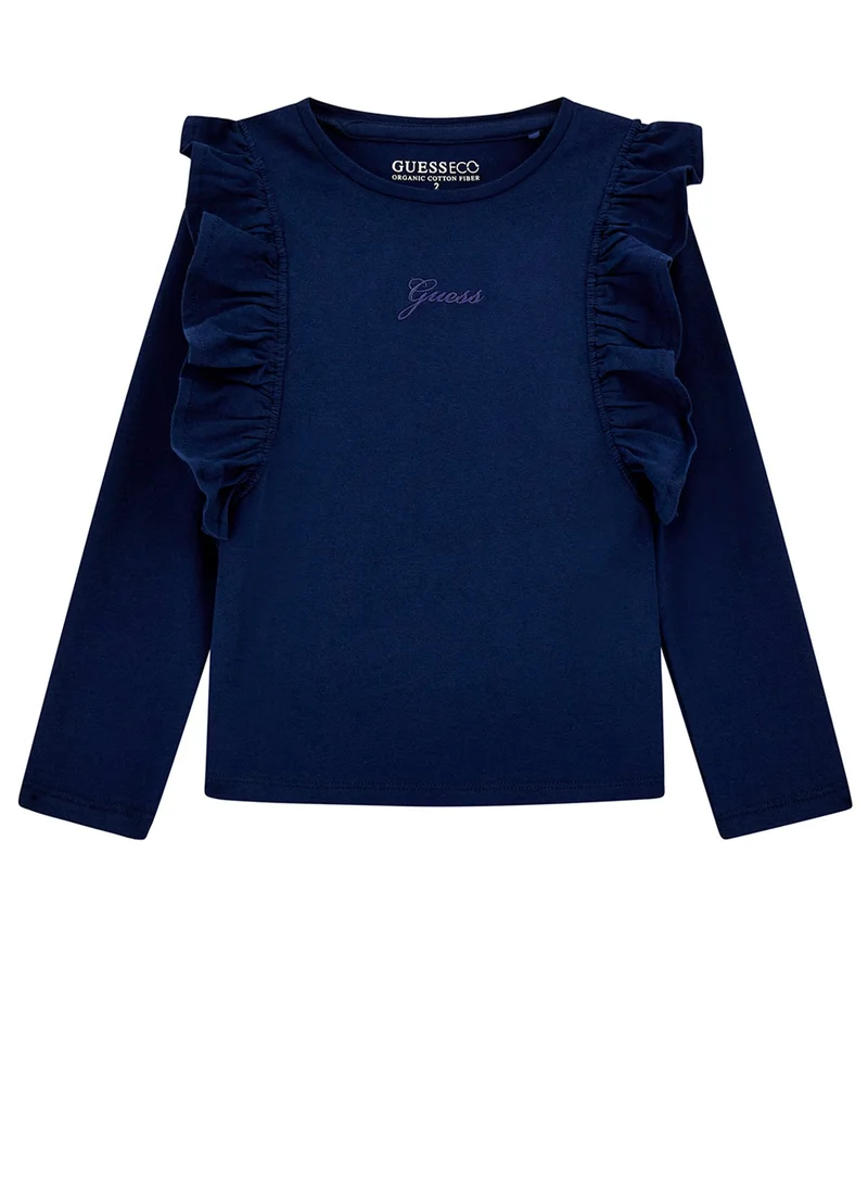 جس Kids Crew Neck T-Shirt