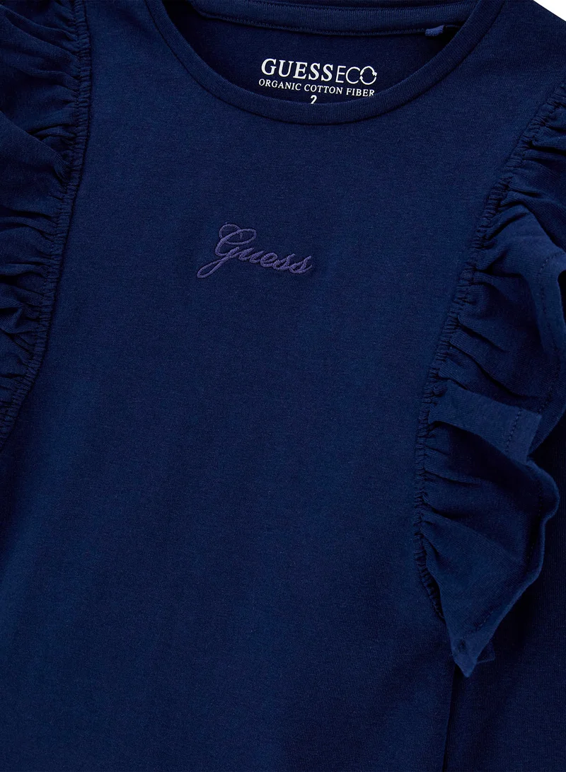 GUESS Kids Crew Neck T-Shirt