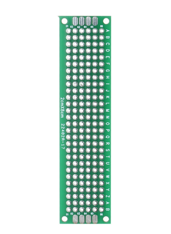 NIBEMINENT 17-Piece Double Sided PCB Board Prototype Kit Green  - Image 5