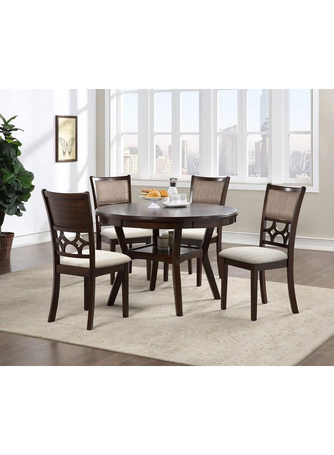 Fuloon Waterproof Seat Cushion Covers 6 PCS, Stretch Jacquard Chair Seat Covers Washable Dining Room Seat Slipcovers Removable Kitchen Chair Protector (6, Waterproof-Beige) - Image 2