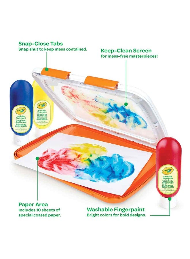 Crayola محطة طلاء الأصابع سهلة التنظيف من كرايولا - Image 5