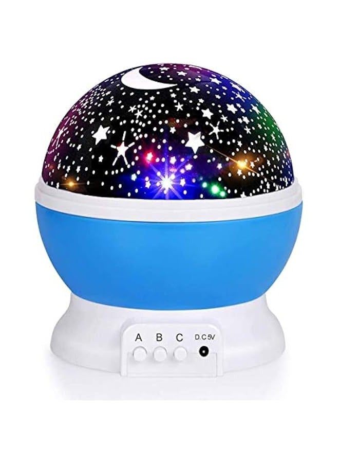 Kids Night Light 360 Degree Rotation Star Projector Nebula LED Bulbs USB Cable Romantic Gifts Men Women Children - Image 1