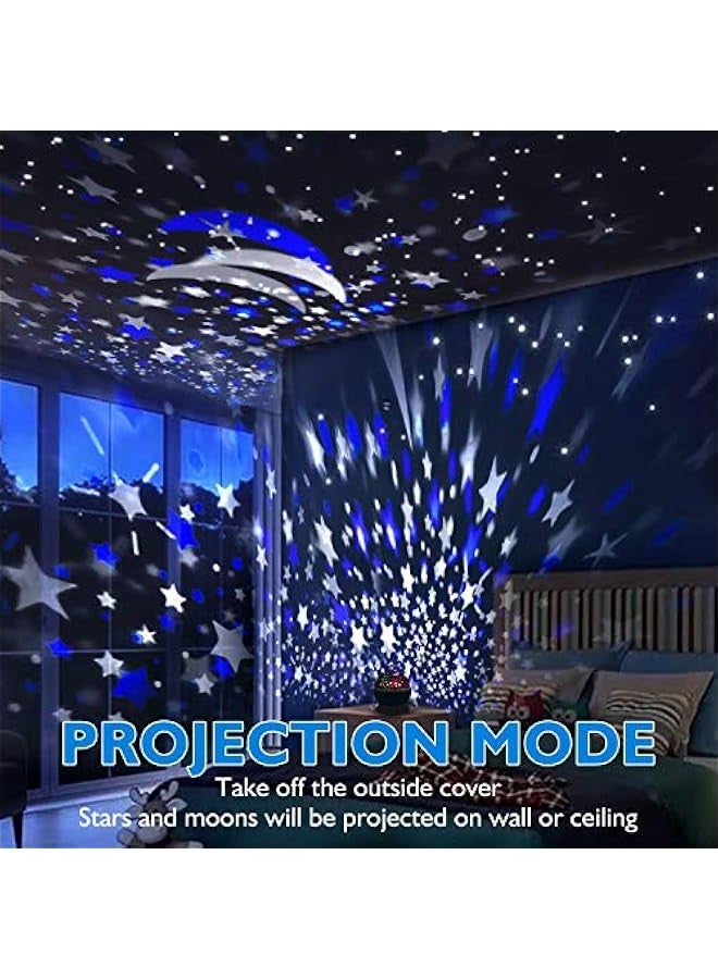 Kids Night Light 360 Degree Rotation Star Projector Nebula LED Bulbs USB Cable Romantic Gifts Men Women Children - Image 2