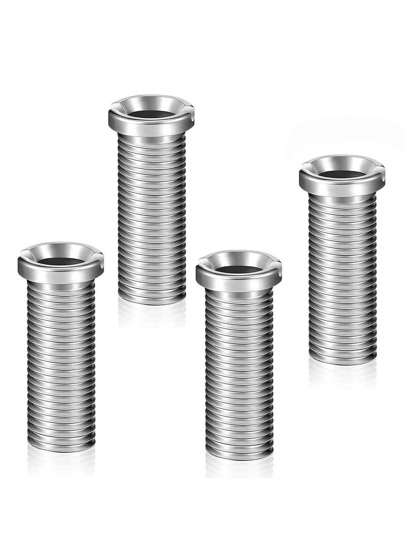 Sweet seven Sink Basket Screws - 35mm Hollow Screws, Stainless Steel Waste Screws for Kitchen Sink Drain Strainers, Accessories (M12 x 35mm) - Image 1