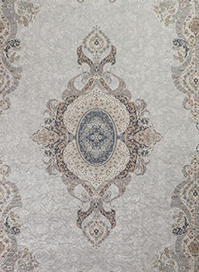 إن - هاوس دواسة باب وحمام ناعمة تركية مستطيلة من المخمل - رمادي - 60×40 سم - Image 5