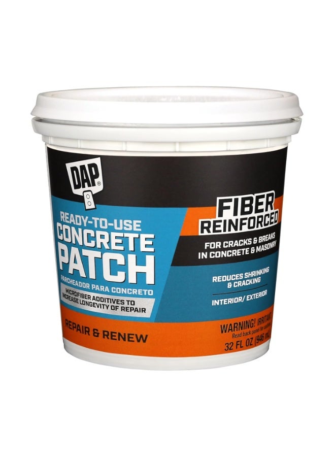 Dap Ready To Use Concrete Patch Interior & Exterior Gray 946 ML - Image 1