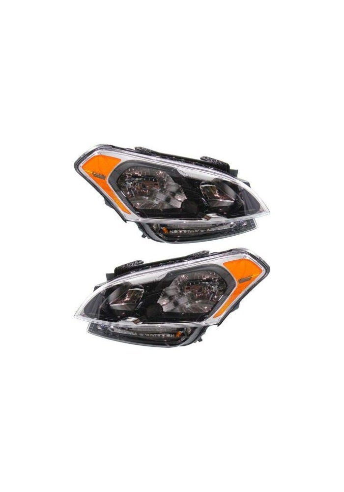 Garage-Pro Driver and Passenger Side Headlight Set for Kia Soul 2012-2013 Halogen