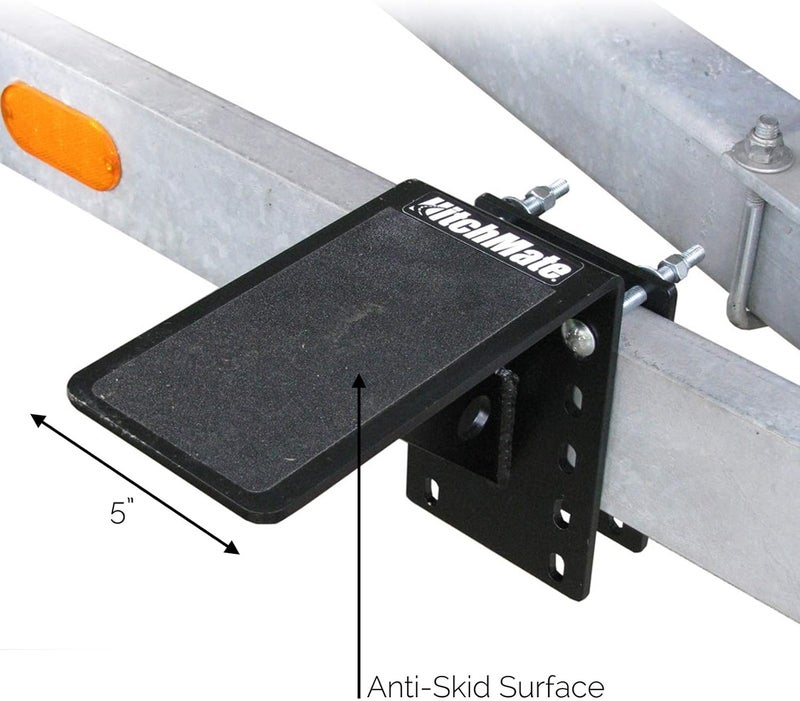 HitchMate Boat Trailer Step - Heavy Duty Steel Access Step - Image 2