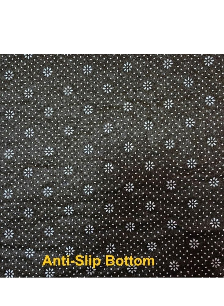 Premium Luxury Velvet Islamic Prayer Mat with Elegant Arch Design and Tassel Fringe – Soft Thick Janamaz Carpet Ramadan Special - Image 5