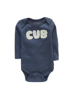 Bambimici Bambimici 3-Pack Pine Tree Print Long Sleeve Bodysuit 