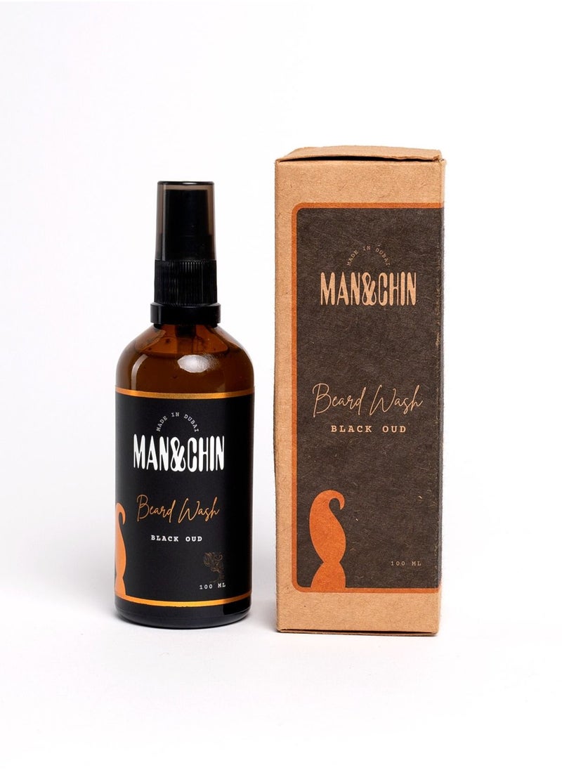 MAN&CHIN Beard Wash - Black Oud  - Image 1