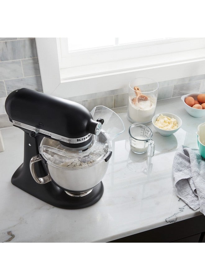 كيتشن إيد واقي الصب الآمن من KitchenAid KSMTHPS، مناسب لخلاطات الحامل ذات الرأس المائل سعة 4.5-5 كوارت، شفاف  - Image 5